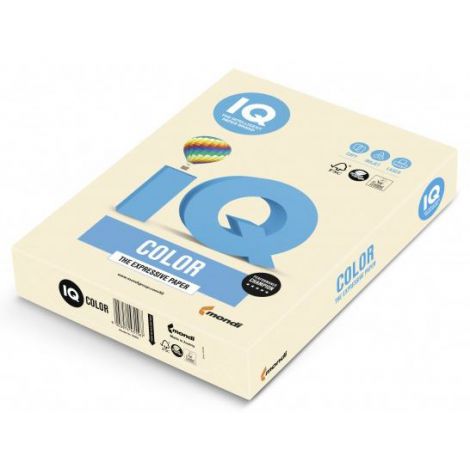 Papier ksero A4/500/80g Mondi IQ kremowy